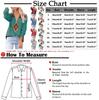 Ladies Casual Ethnic Print Fashion Large Size  V-neck Zipper Long-sleeved Blouse