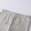 Children's Gray Rabbit Pure Cotton Cartoon Stretch Leggings