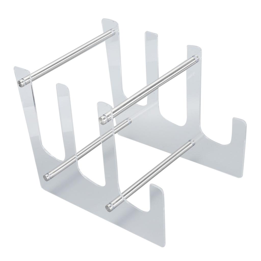 Tastatur-Displayständer 3 Etagen Acryl Schreibtisch Tastatur Aufbewahrungshalter für Mechanische Gaming-Tastatur