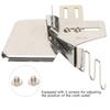 3pcs 30mm Angle Binder 32mm Iron Binding Attachment Industrial 24mm 4 Fold Bias Folder Industrial Sewing