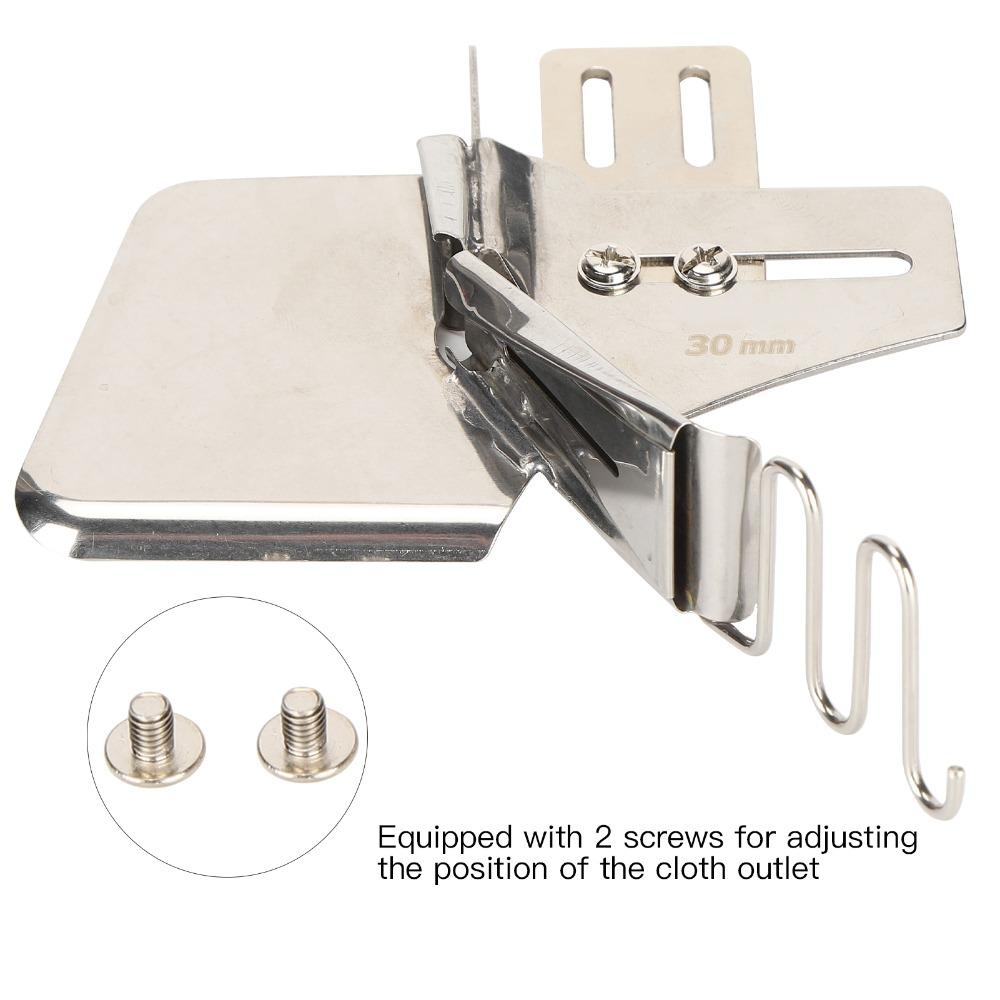 3pcs 30mm Angle Binder 32mm Iron Binding Attachment Industrial 24mm 4 Fold Bias Folder Industrial Sewing