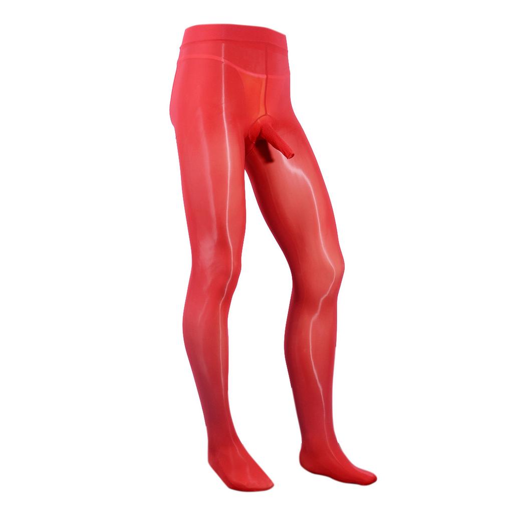 Meias Fio Fino Stretch Masculinas com Bolsa Contour Cintura Elástica Leggings