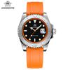 ADDIESDIVE AD2040 Watch Mens Quartz Watch Calendar Display Luminous 200m Diver Silicone Watches for Men Reloj Hombre