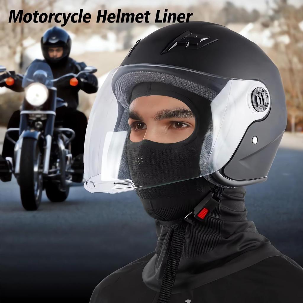 SoeKewo Summer Mesh Face Mask with Cooling Neck Stretch for Unisex Balaclava, Guard, Balaclava, Sweat-Wicking, Quick-Drying, Breathable, Cycling,