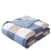 Quilt Blanket Twin Winter, Sleep Skin Friendly Washed Cotton Cool Comforter Summer Thin Comforter 78.74x59.05in, Bed Blankets for Twin