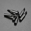 6 Pieces Bridge Tremolo Saddles Screws for Floyd-Rose Practical String Locking Screws Black Metal Screws Easy to Use