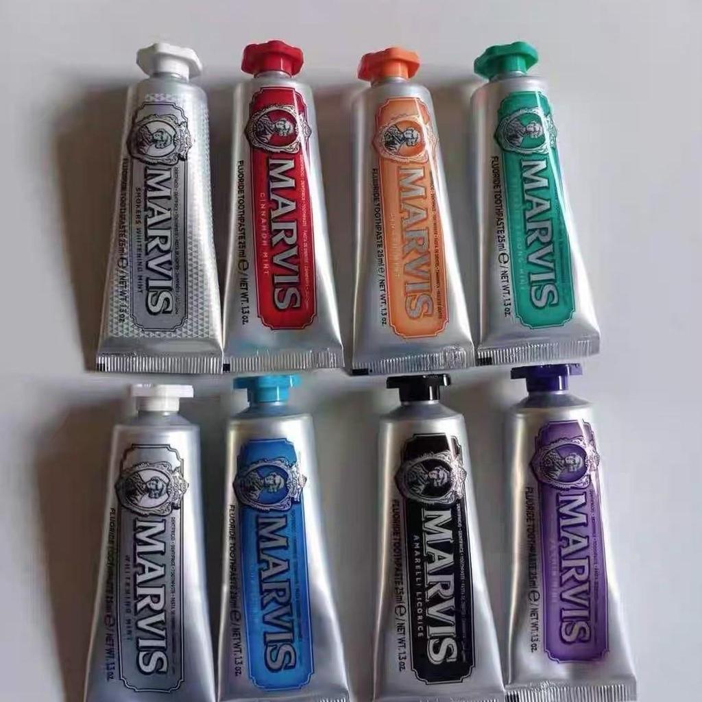 Italy Marvis Travel Size Toothpaste 25ml, Mint Flavor, Thailand Edition