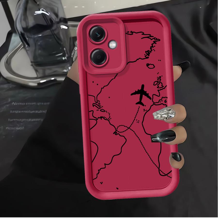 Handyhülle für Xiaomi Redmi Note 14 Pro Plus 12S 11S 9s 11 10S 12 Note 13 10 Flugroute