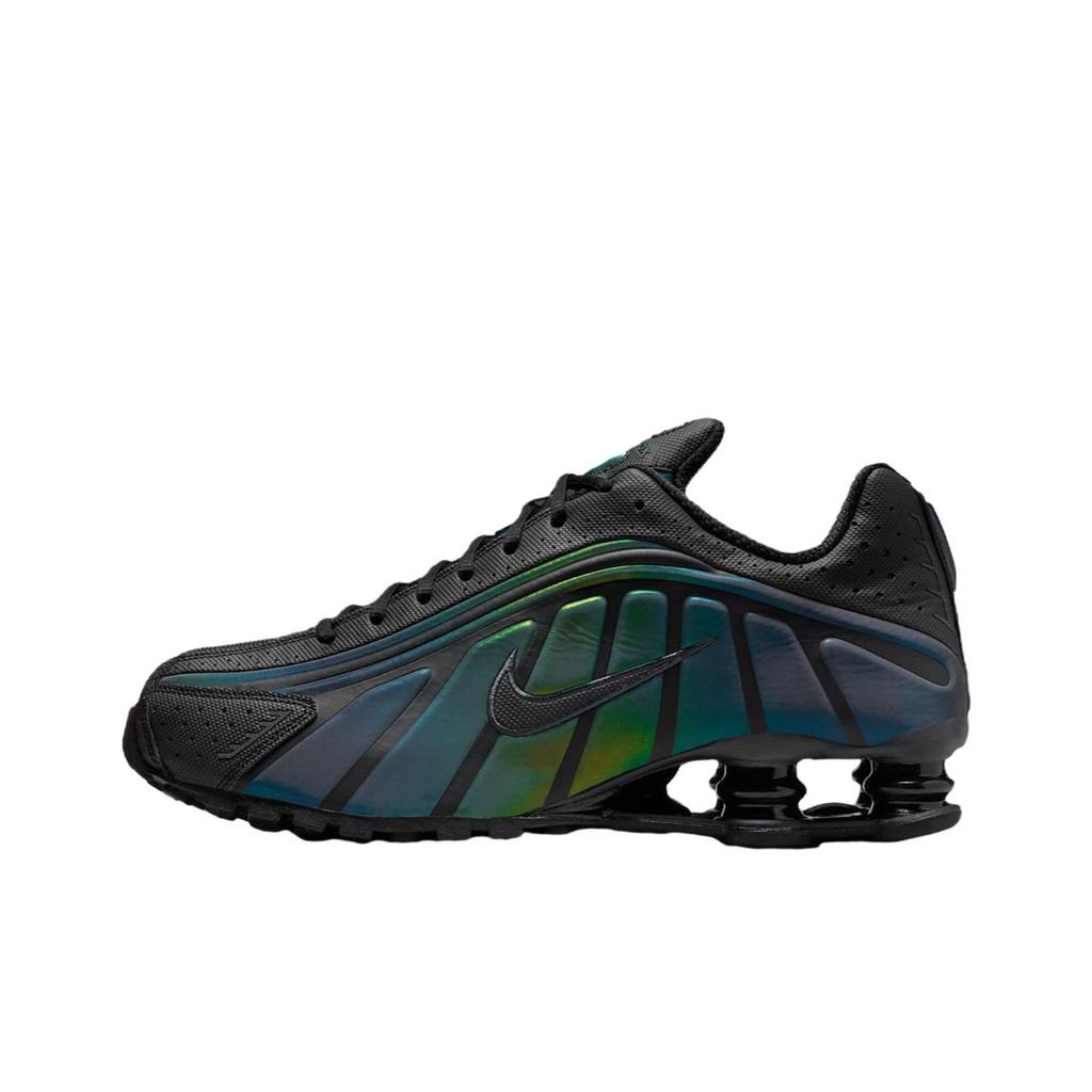 Nike Shox R4 SE Czarne Wodorosty Męskie Sneakersy Wielokolorowe Jasny Cytrynowy Twist IM6596-001