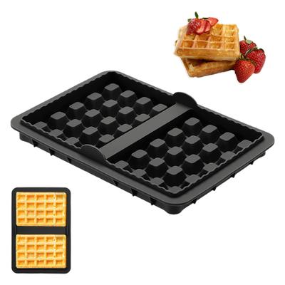 Forma na vafle Silikonový plech na pečení do fritézy Nepřilnavý plech na sušenky Forma na výrobu vaflí Pro sušenky Dorty Dezerty Palačinky