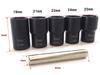 Lock Nut Buster Wheel Lock Nut Removal Socket Set 19mm 21mm 22mm 24mm 25mm Twist Turbo Socket Lock Nut Removal Tool Impact Wrench Compatible