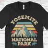 Yosemite National Park T Shirt Vintage S Present Vintage Washed Stretched Streetwear Homme Breathable Casual