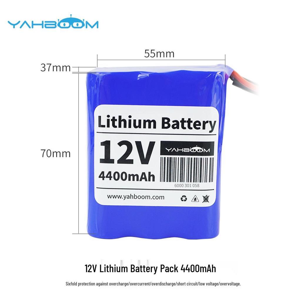 12V 9600mAh Smart ROS Trolley Lithium Battery Pack 18650