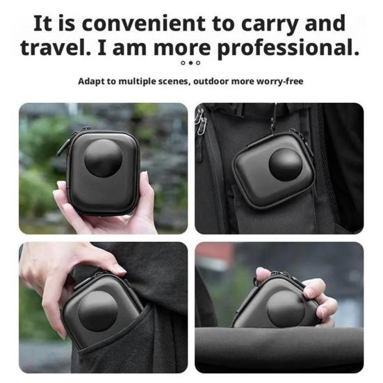Action Camera Carrying Case for DJI OSMO 360 Waterproof Portable Travel Hard Shell Cover Sports Camera Protective Storage Bag