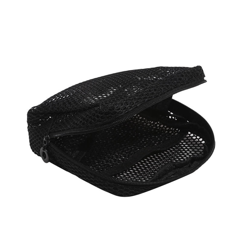 Women Large Capacity Cosmetic Bags Portable Mesh Makeup Bag Lipstick Sanitary Cotton Storage Bag For Ladies