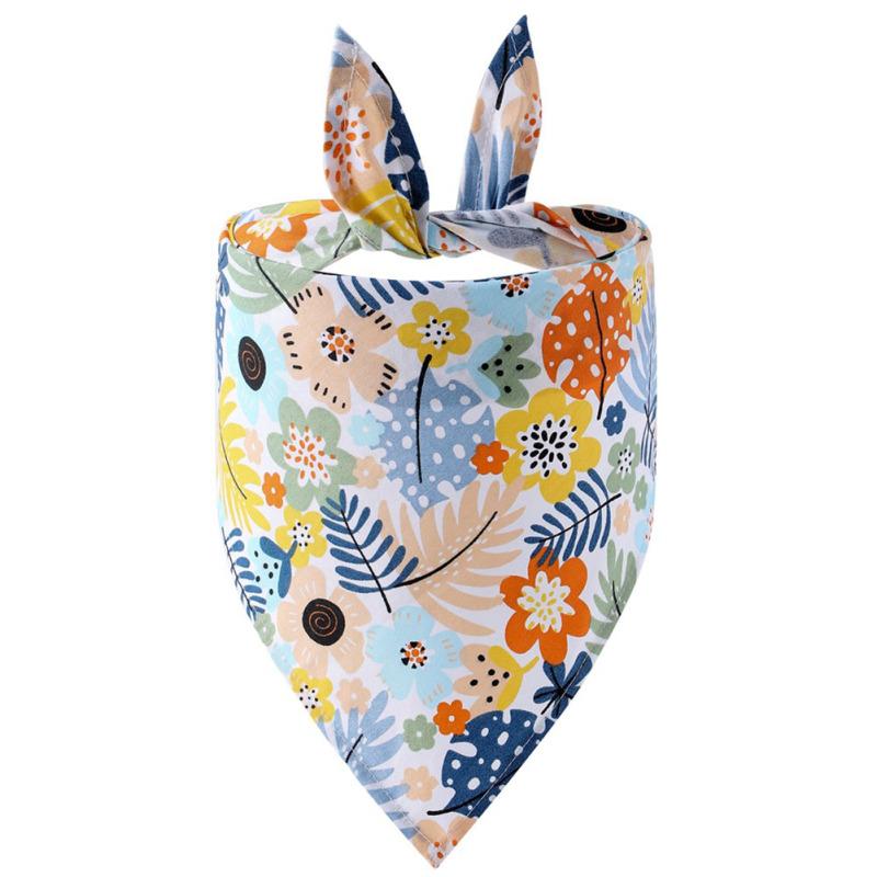 Hot! Pet Dog Bandanas Collar Summer Fruit Triangle Scarf Saliva Towel Bandanas Accessories For Dogs Cats