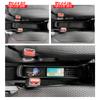For Suzuki HUSTLER 2021-2025 Center Console Lower Layer Storage Box Car Central Tray Organizer Accessories Tidying Black