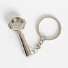 Pack of 5 Coffee Culture Symbolic Portafilter Keychain Espresso Machine Accessory Bag Pendant Metal Texture for Gifting