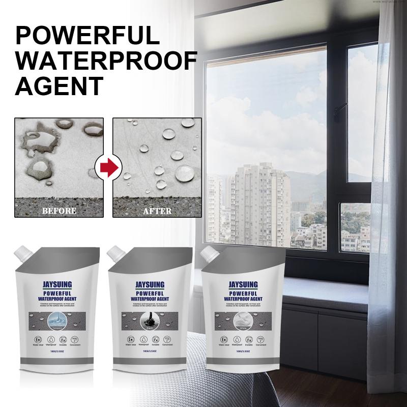 Transparent Leak Proof Waterproof Sealant Strong Adhesive for Home Roof Tiles Kitchen Bathroom Long Lasting Waterproof Solution