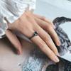 Серебряное кольцо с сапфиром nano 0.907ct, вес изделия 2,57 гр (2206057)