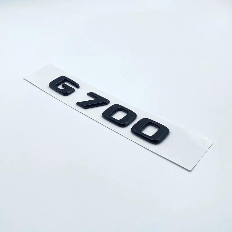 Adequado para Mercedes Benz Brabus Nova Classe G Logotipo de carro modificado G700 800 900 Deslocamento Padrão Traseiro Cauda Iabel Adesivo de carro