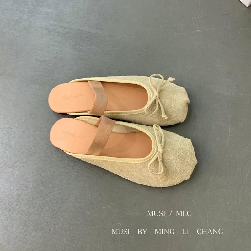 

Мода SUOJIALUN 2025 Осень Женские Новые Бренд Тапочки Мода Круглый Носок Слипоны Женские Элегантные Мюли Обувь Мягкий Плоский Каблук Платье Слайды С 35 абрикосовый