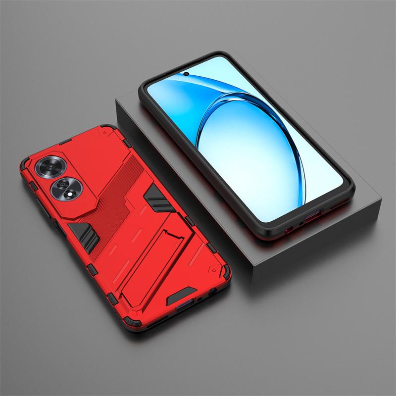 For OPPO A60 Case For OPPO A60 4G Cover Luxury Armor PC Bumper Shockproof TPU Silicone Protective Phone Back Cover For OPPO A60