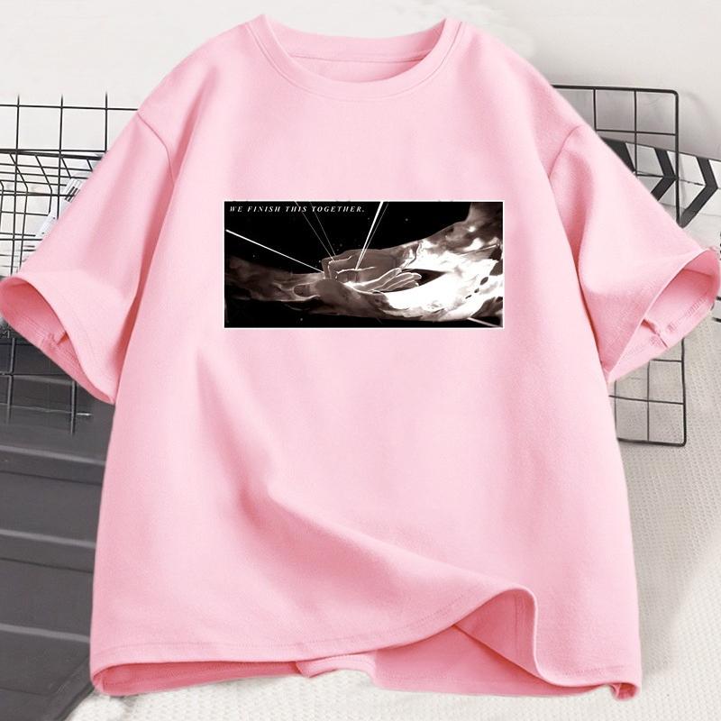 Jayvik TShirt Unisex Women Vintage Jayce X Viktor Arcane T Shirt Casual Short Sleeve Tshirt Cotton Slim Tees Streetwear Tops