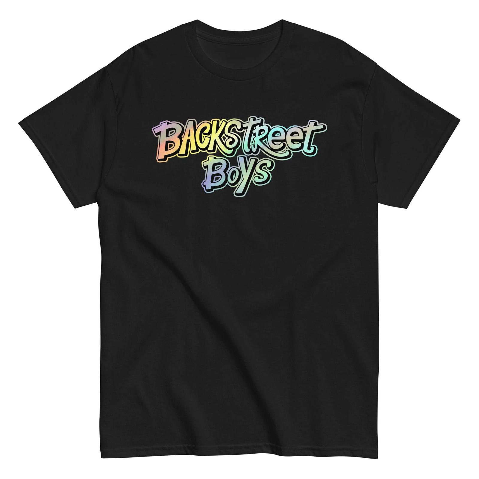 Backstreet Boys - Gradient Logo T Shirt XL