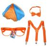 Blippi Costume Dress Up Set For Theme Birthday Party Decoration Accessories For Kids Cosplay Supply