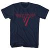 Unisex T-shirt Van Halen: Klasyczne czerwone logo (XXXX-Large)