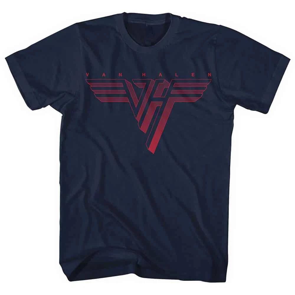 Van Halen Unisex T-Shirt: Classic Red Logo (XXXX-Large) S