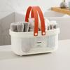 Plastic Storage Baskets With Handles, Shower Caddy Shelf Organizers Basket For Bathroom, Kitchen, Dorm Room Basket Bathroom