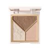 Mingxi Zhi Tricolor Contour & Highlight Palette: Beginner-Friendly, 3D Brightening for Face & Nose.