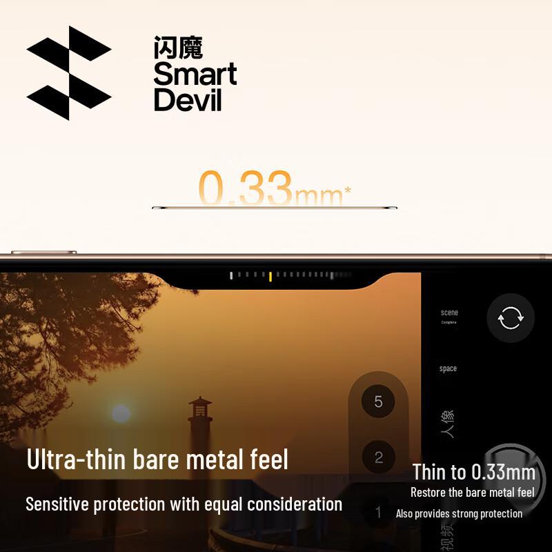 Shine Armor iPhone 16 Pro/Pro Max Side & Button Tempered Glass Protector