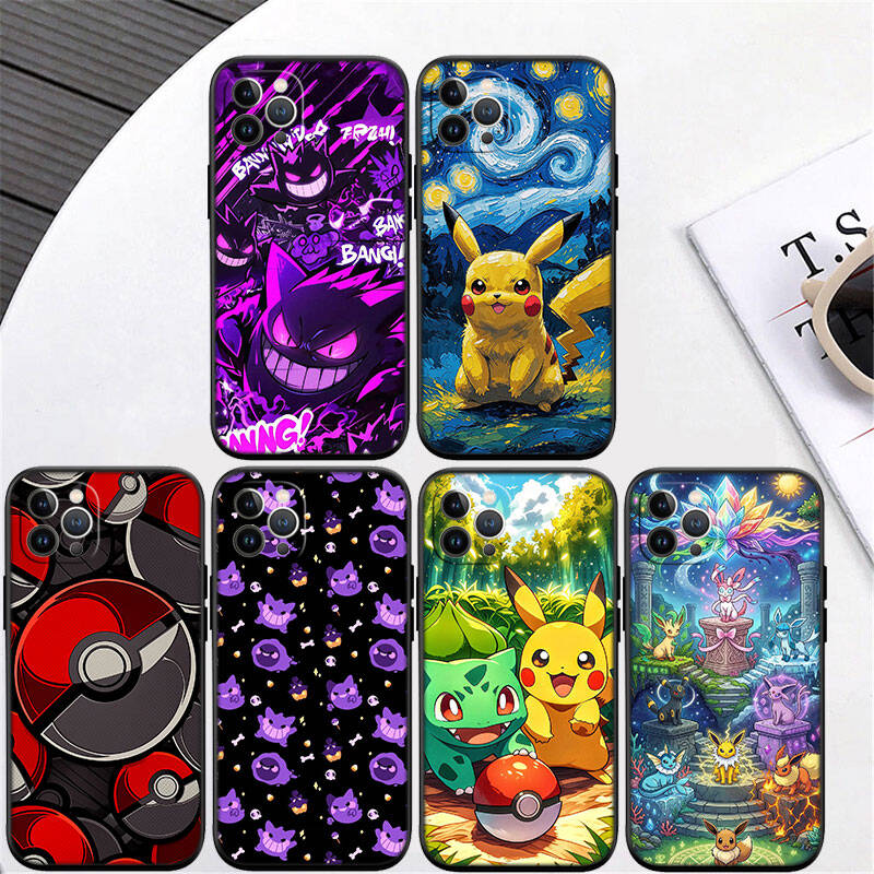 RT19 Pokemon New Shell Phone Case for Xiaomi Poco F5 F6 C40 C65 C55 C50 C51 M7 X7 C75 M6 C71 F7 C85 F8 Pro Ultra