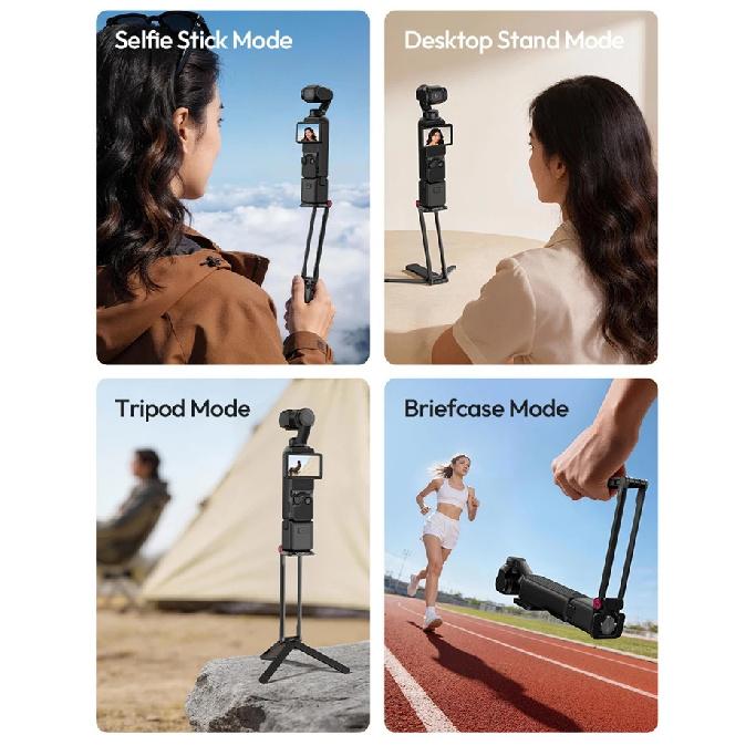 Ulanzi MA66 Tripod for dji osmo Pocket 3 4 4P Accessories Magnetic Quick Release Plate Hidden Hook Mantis Mode Desktop Stand