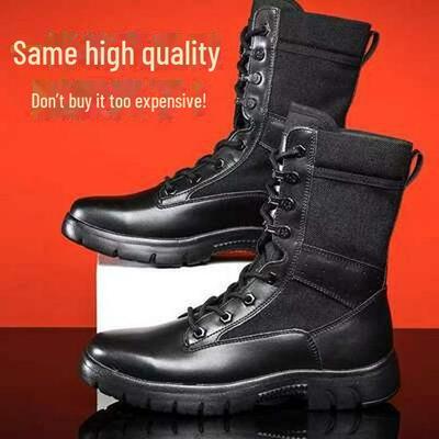 Men's Four-Season High-Top Martin Boots - Lightweight Outdoor Hiking and Work Boots.