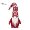 Ozdoba Świąteczna w Pudełku Prezentowym Dekoracja Świąteczna Krasnal Boże Narodzenie, Pluszowy Tomte Szwedzka Figurka, Miękka Skandynawska Przytulna Dekoracja Wiejska Lalka Krasnala dla