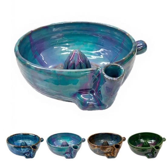 Fruit Cleaner Berry Bowl with Drainage Holes Fruit Rinse Bowl Rustic Style Fruit Wash Basket for Kitchen Countertop