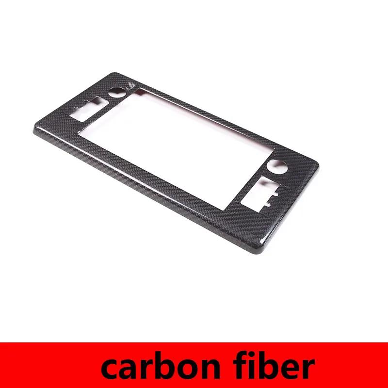 Carbon Fiber Car Center Dashboard Navigation Screen Frame Trim For Toyota GR86 For Subaru BRZ ZD8 -2025 Cover Accessories