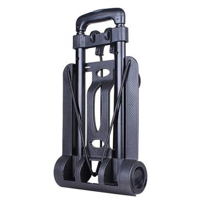 Small Folding Hand Truck with 2 Wheels Dolly Luggage Trolley Cart Portable Compact for Carrying