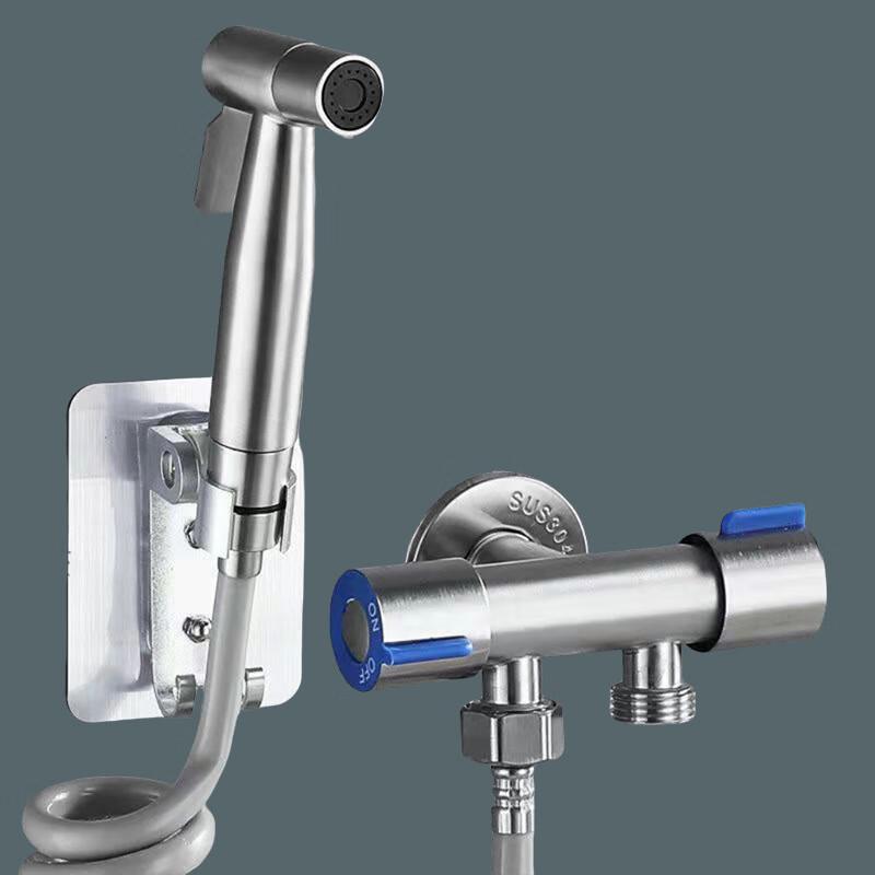 Xuanyong Dual-Control Angle Valve & Bidet Sprayer Kit