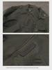 Ami Khaki L-2 Men's Autumn Lightweight Air Force MA-1 Flight Zipper Jacket