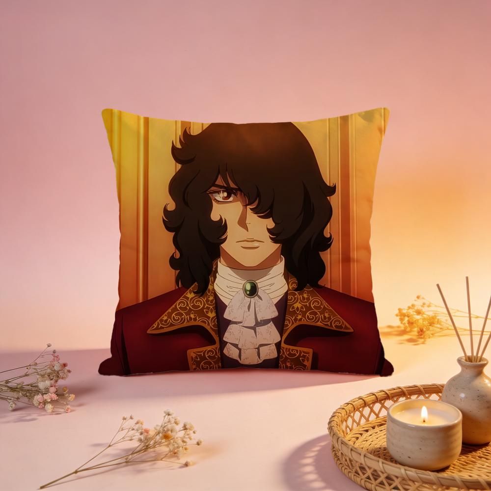 Popular TThe Rose of Versaillesed Cushion Cover Comfortable Durable Pillow Cover MultiScene for Home Office Car Sofa