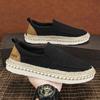 Fashion New Men Espadrille Shoes Summer Men Canvas Shoes Breathable Men's Casual Shoes Slip On Shoes Graffiti Espadrilles Footwear Flats