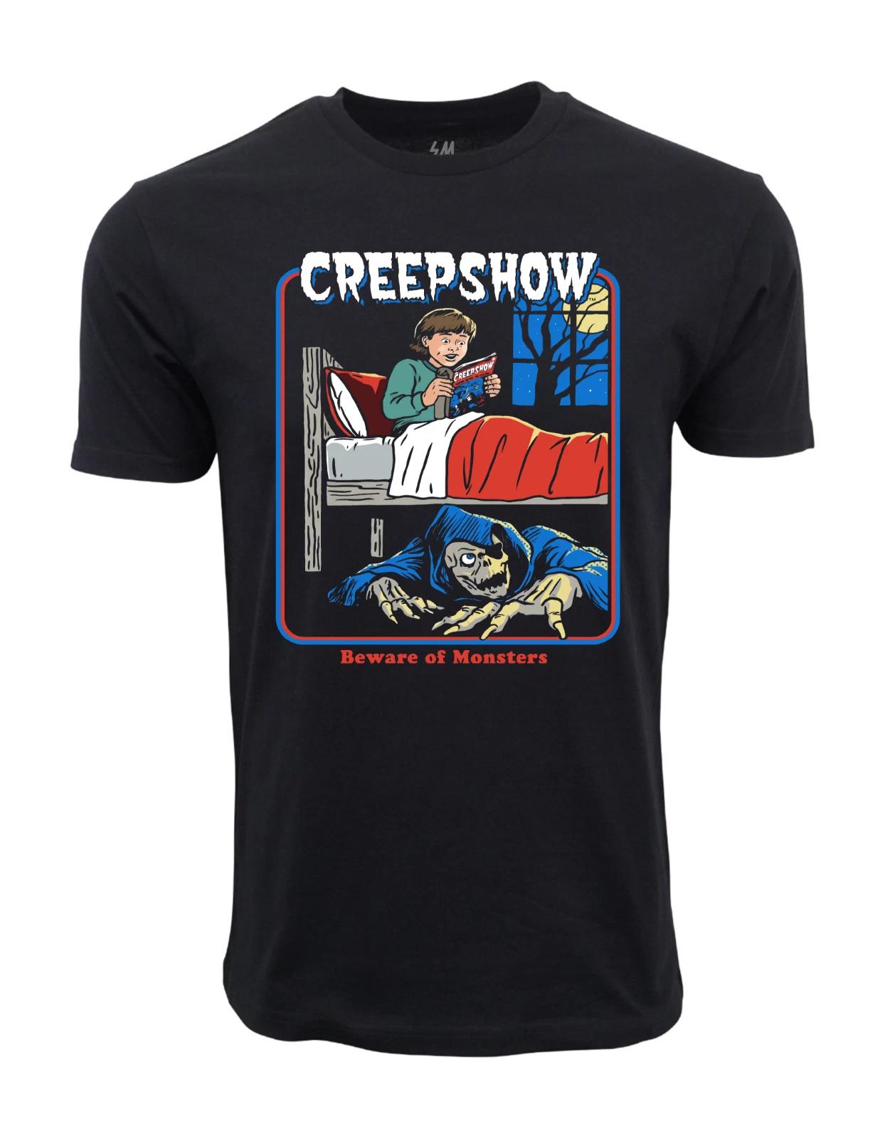 Unisex Adult Casual Graphic Creep Show Graphic T Shirt T-Shirt XXXL