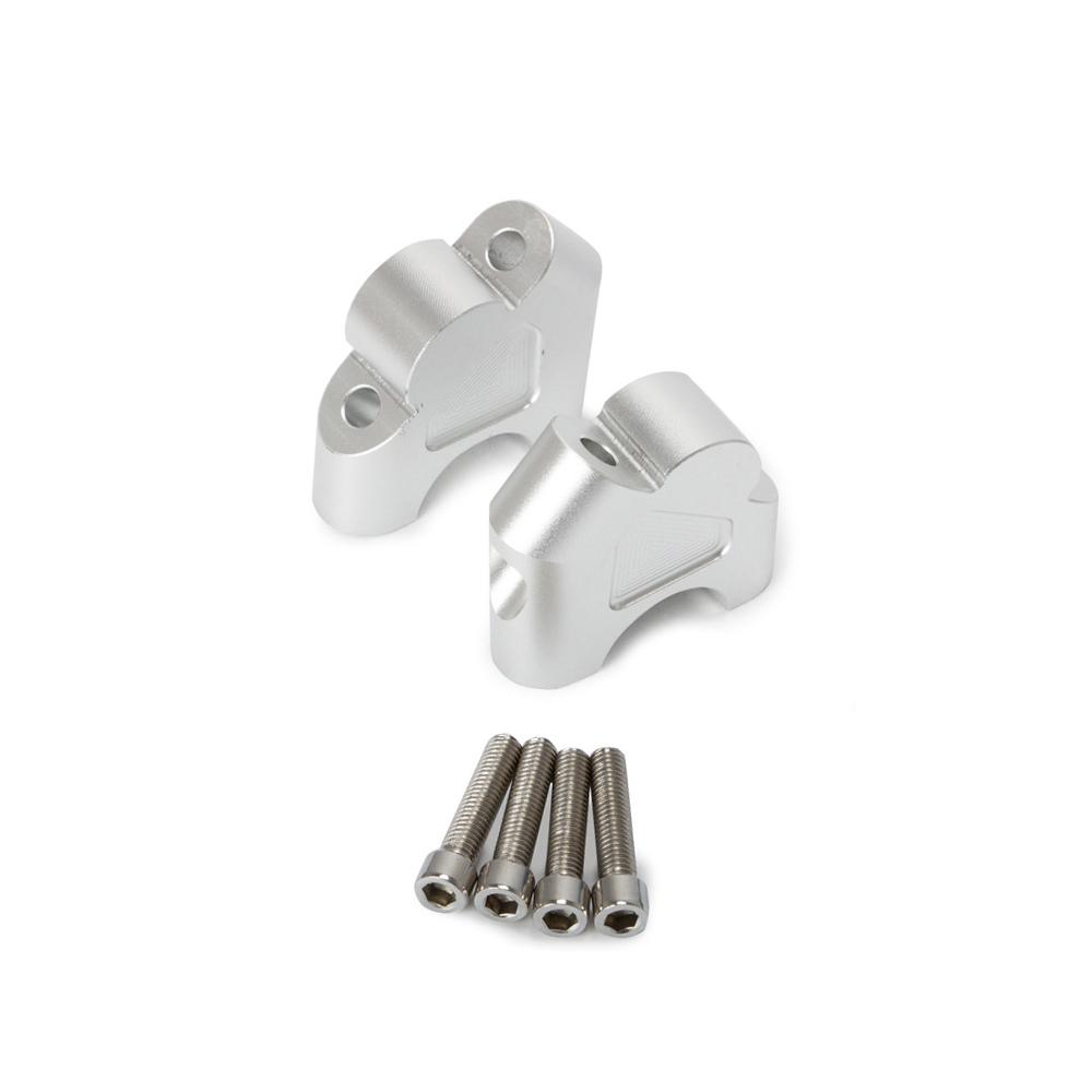 

Handlebar Riser Clamp Handlebar Mount Riser Replacement for BMW R1200GS LC R1200GS Adventure R 1200GS Rallye R 1200 GS серебряный