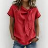 2026 European & American Women's Short-Sleeve Summer Polyester Casual T-Shirt