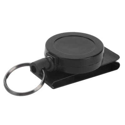 Telescopic Rope Keychain Belt Clip Retractable Pull Holder AntiLose Key Ring Holder